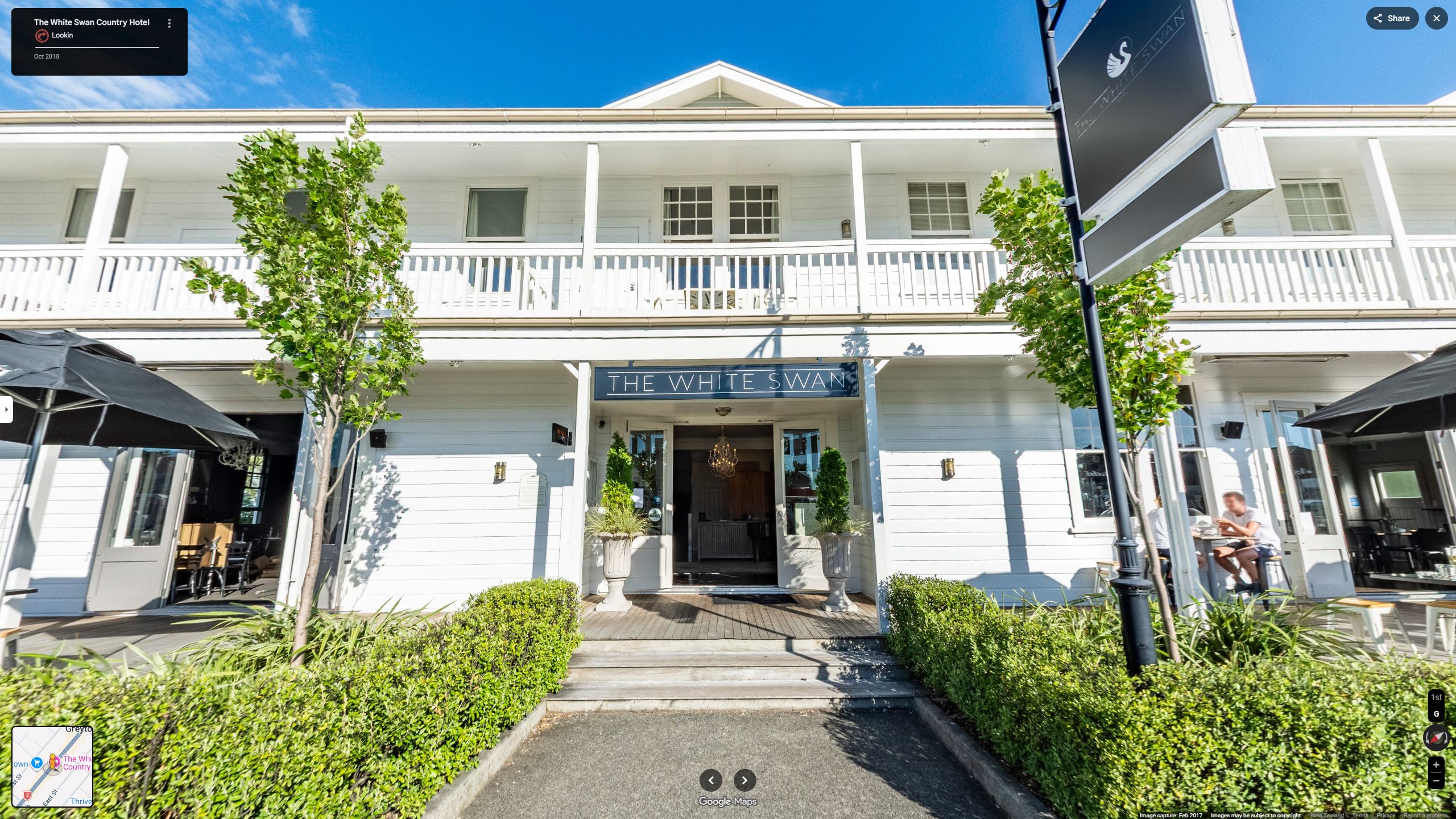 The White Swan Country Hotel interior